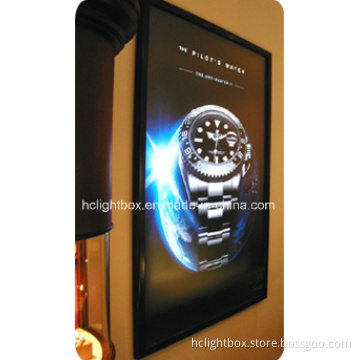 Snap Frame Slim Backlit LED Light Box with Aluminum Frame